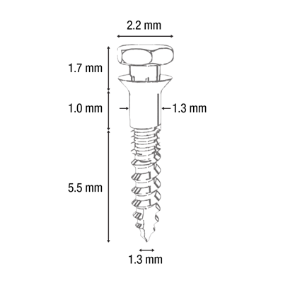 Нижнечелюстной имплантат  "Инфинити»   (Mandibular Infinity Implant)  